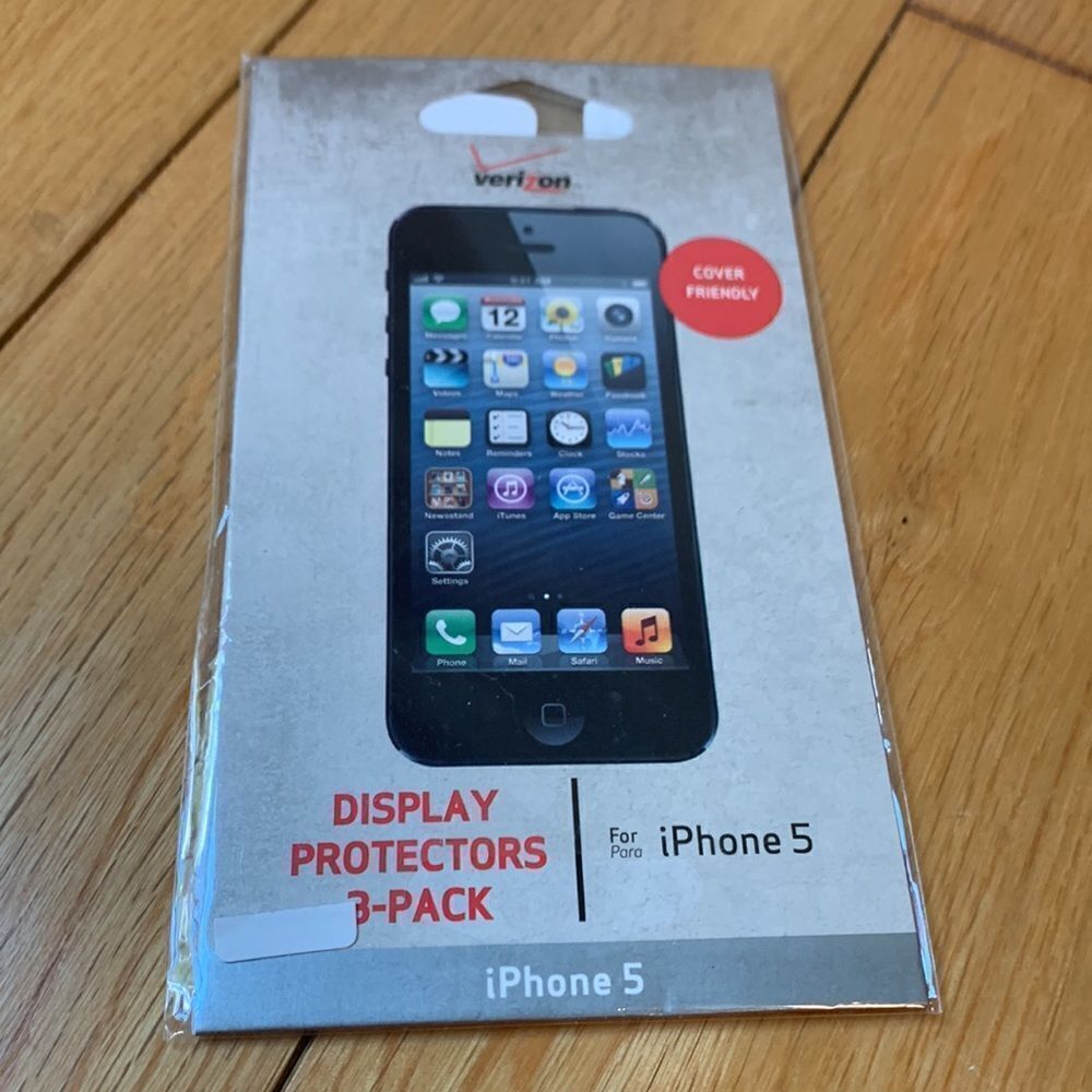 Verizon Display Protector 3- pack for iPhone5 - Picture 2 of 5